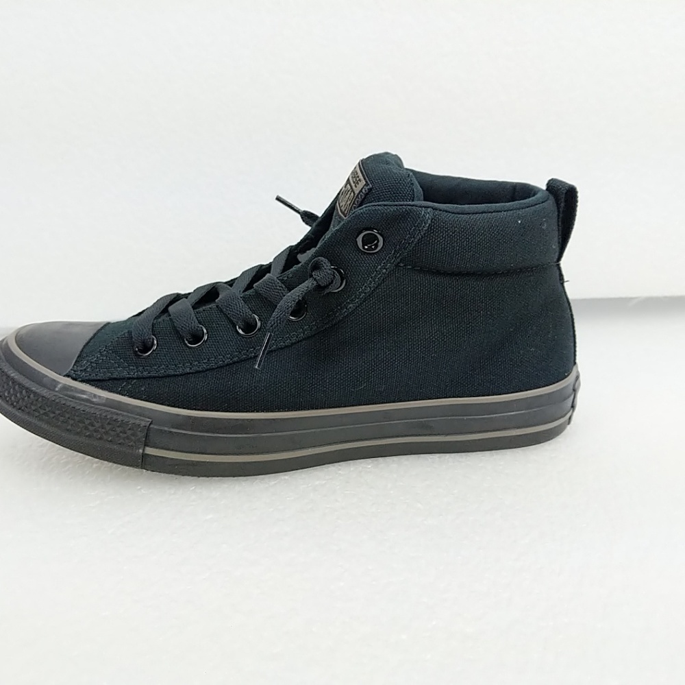 Converse Chuck Taylor Street Ox Mid Black 138465F - Picture 2 of 8